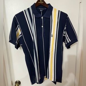 Nautica Vintage Colorblock Polo Size L